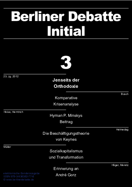 Coverbild von  Jenseits der Orthodoxie. Ansätze für einen Paradigmenwechsel in der Wirtschaftstheorie