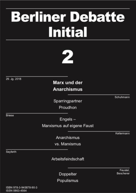 Coverbild von  Marx und der Anarchismus