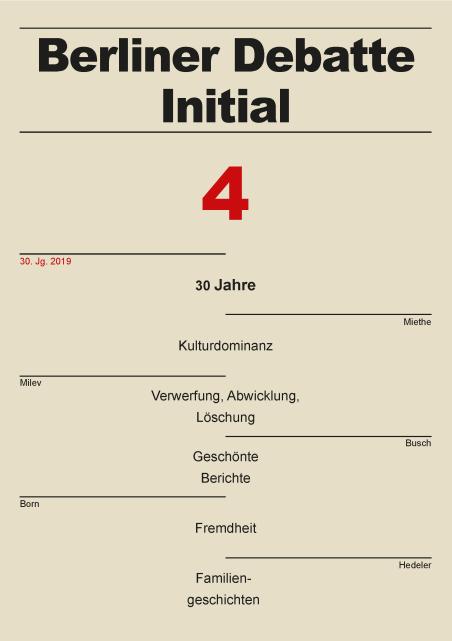 Coverbild von 30 Jahre